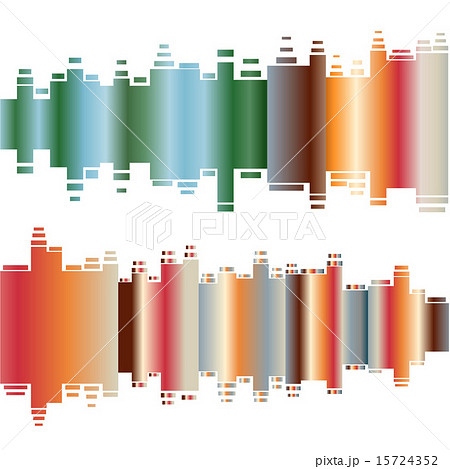 Abstract colorful gradient indicator set Abstract colorful gradient indicator set 15724352