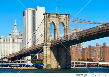 Lower Manhattan skyline view from Brooklyn Lower Manhattan skyline view from Brooklyn 15724823
