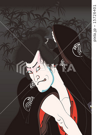 歌川国貞 山賊酒顛次 八犬伝犬の草紙之内のイメージイラスト 15726401