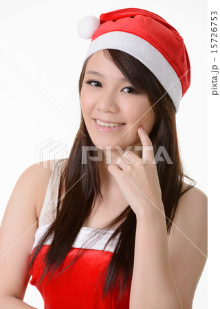 Asian Christmas girl Asian Christmas girl 15726753