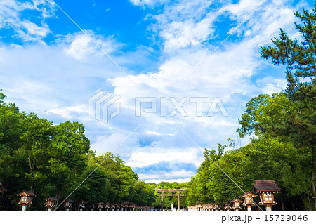 橿原神宮の空 15729046