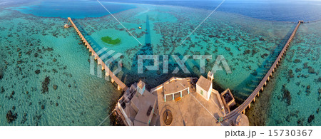 Sanganeb lightouse red sea reef view 15730367