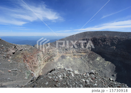 浅間山の噴火口 浅間山の噴火口 15730918