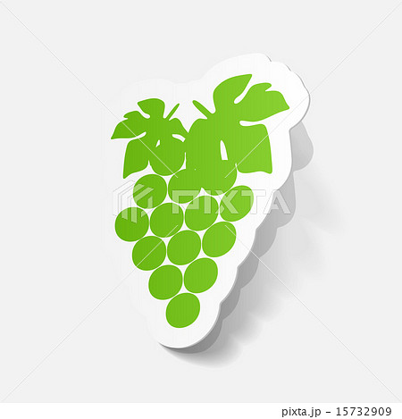 paper sticker: grapes paper sticker: grapes 15732909