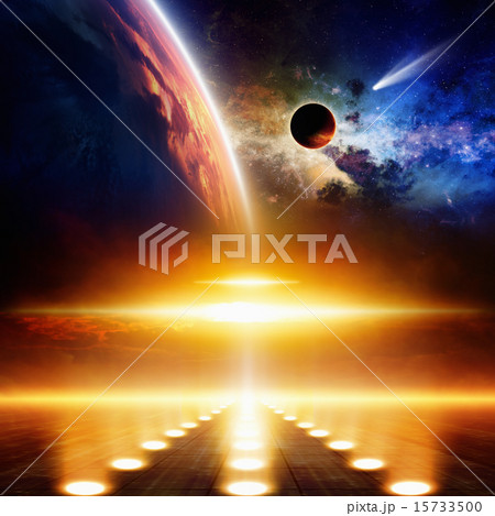 Space scientific background 15733500