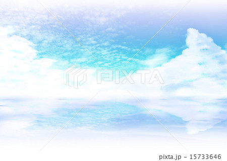 空と海の背景 15733646