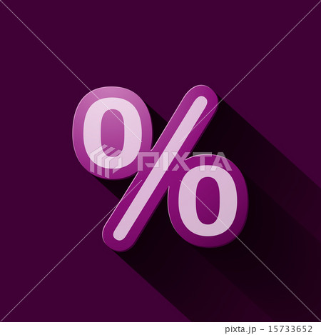 Volume icons symbol: Percent sign 15733652