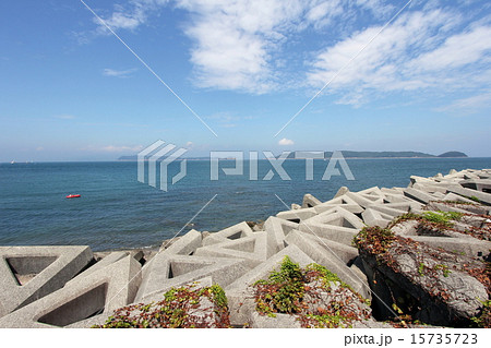 和歌山 紀淡海峡に浮かぶ友ヶ島 和歌山 紀淡海峡に浮かぶ友ヶ島 15735723