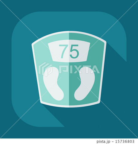 Flat modern design with shadow icon scales Flat modern design with shadow icon scales 15736803