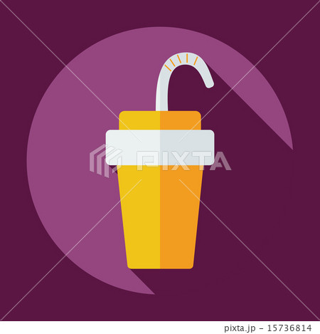 Flat modern design with shadow sports water bottle Flat modern design with shadow sports water bottle 15736814