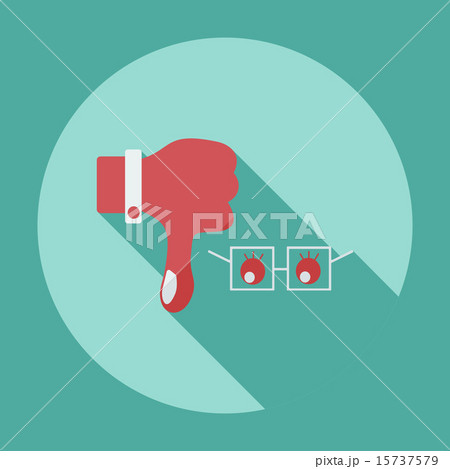 Flat modern design with shadow icon optics Flat modern design with shadow icon optics 15737579