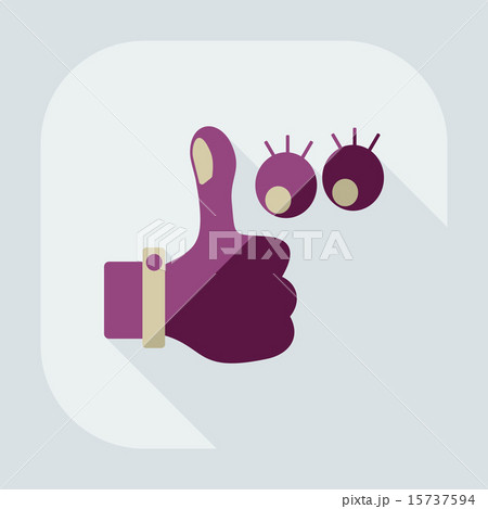 Flat modern design with shadow icon optics Flat modern design with shadow icon optics 15737594