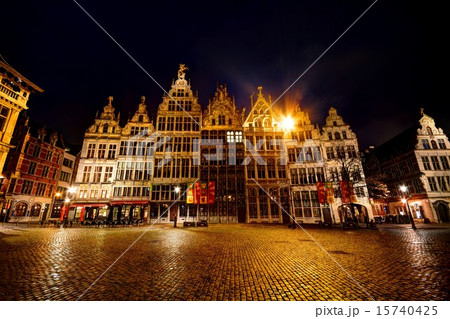 アントワープのマルクト広場 ギルドハウス 15740425