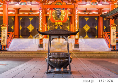 浅草寺 夜景 浅草寺 夜景 15740781