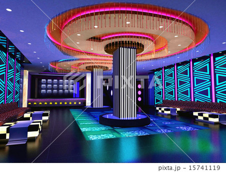 3D club hall, corridor 15741119