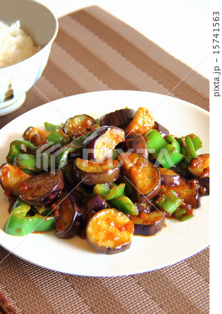 なすの味噌炒め なすの味噌炒め 15741563