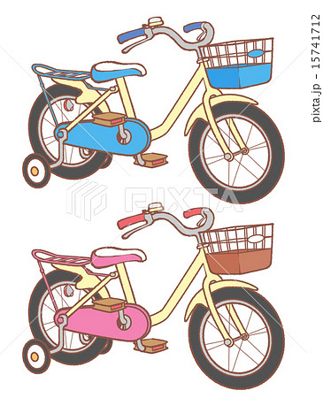 自転車のイラスト素材