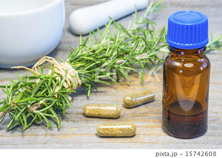 rosemary with mortar 15742608