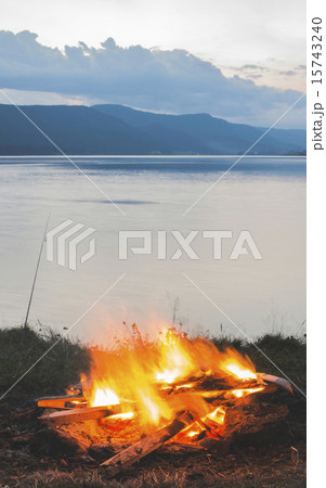 Fire in the nature 15743240