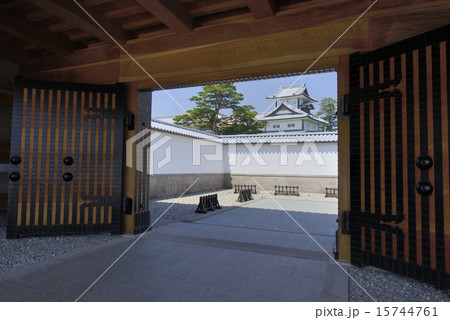 金沢城 河北門からみた菱櫓 金沢城 河北門からみた菱櫓 15744761