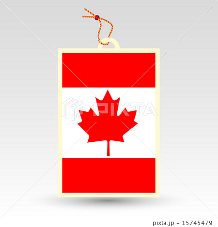 vector simple canadian price tag - made in canada 15745479