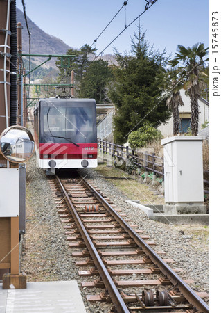 箱根登山ケーブルカー　到着 15745873