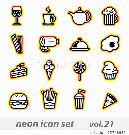 food icon set(vector, CMYK) 15748985