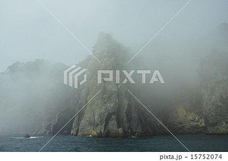 三陸海岸・霧の北山崎 三陸海岸・霧の北山崎 15752074