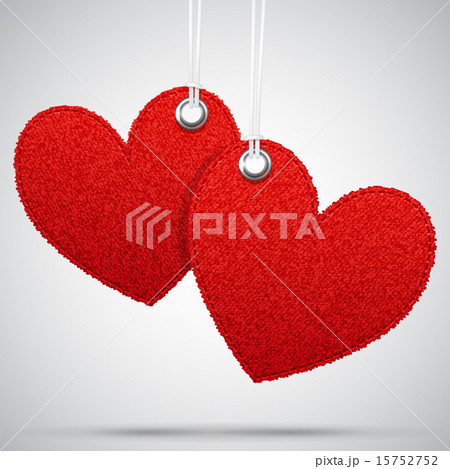 Two hanging decoration hearts Two hanging decoration hearts 15752752