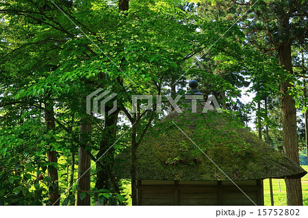 世界遺産　平泉中尊寺　達谷窟　姫待不動堂 15752802