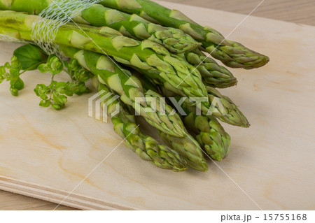Raw asparagus Raw asparagus 15755168