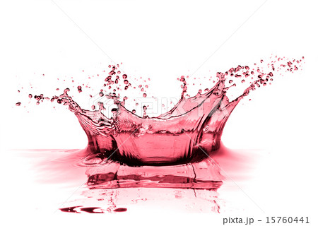 red wine splash 15760441