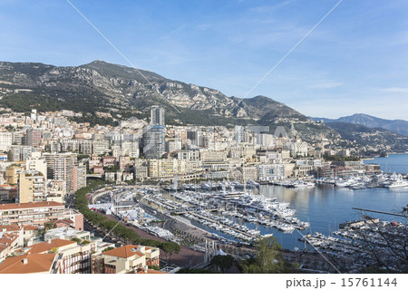 モナコ湾を見下ろす モナコ湾を見下ろす 15761144