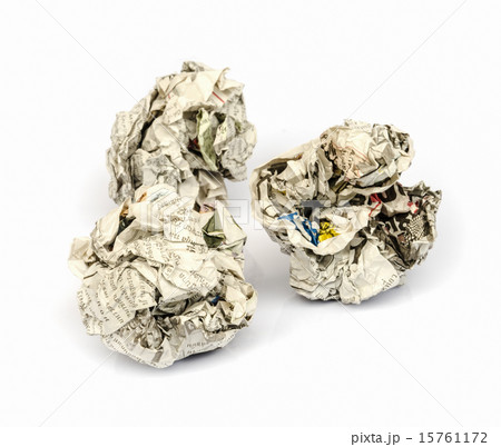 Newspaper ball. 15761172