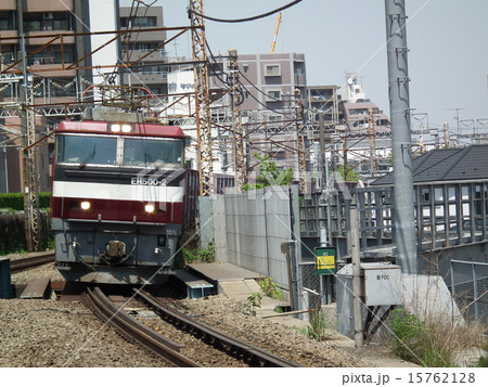 貨物列車 EH500 コンテナ 武蔵小杉駅 貨物列車 EH500 コンテナ 武蔵小杉駅 15762128