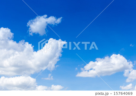 blue sky background with clouds in summer. 15764069