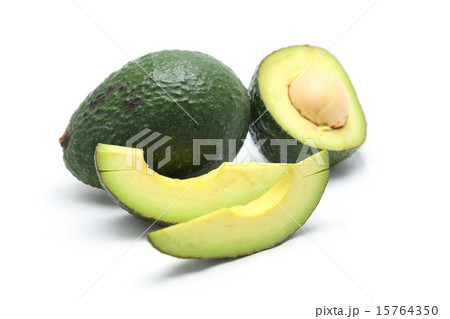 Avocado isolated on a white background 15764350