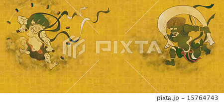 風神雷神図 15764743