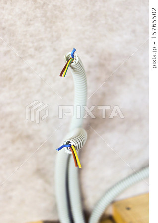 The installation of electrical cables 15765502