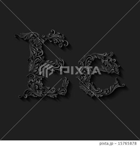 Decorated letter e 15765878