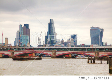 Financial district of London city 15767133