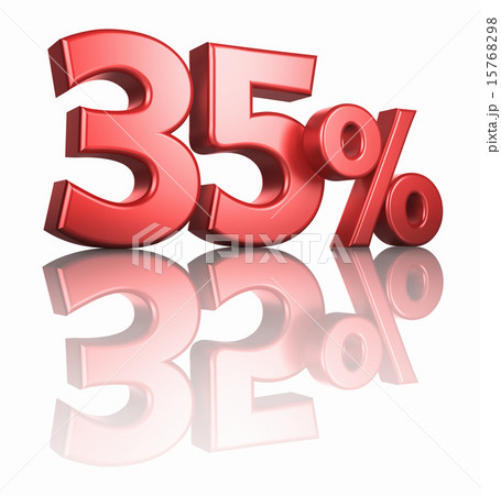Glossy Red Thirty Five Percent 15768298