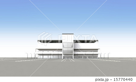 駐車場が空車のショッピングセンター 駐車場が空車のショッピングセンター 15770440