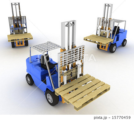 Three loaders without cargo 15770459