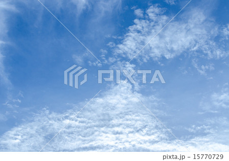 blue sky background with tiny clouds blue sky background with tiny clouds 15770729