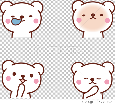Bear's face 15770798