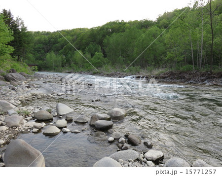 自然の中の足湯 自然の中の足湯 15771257