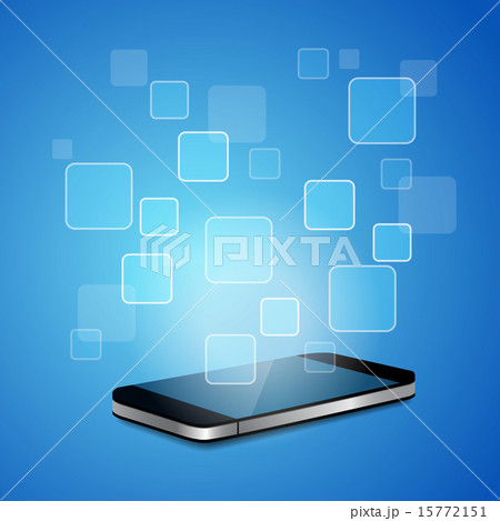 Smart phone with empty APP 15772151