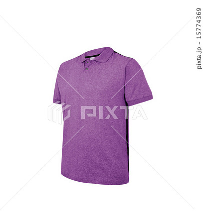 purple t-shirt isolated on white purple t-shirt isolated on white 15774369