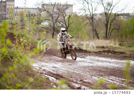 Motocross rider 15774693